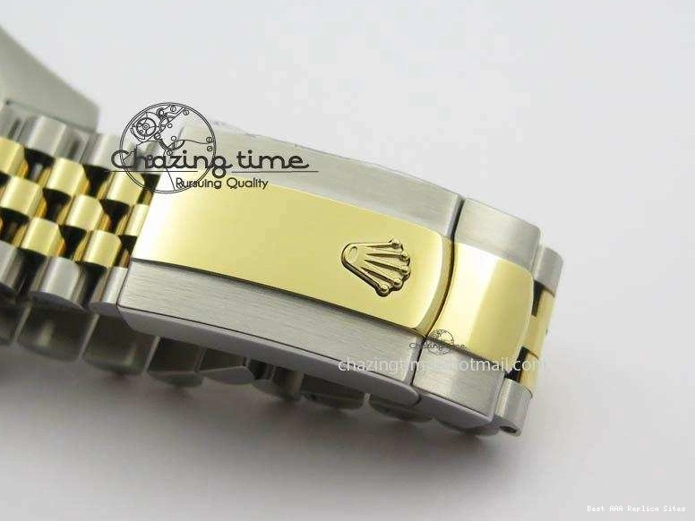 AAA Replica Watches SS A DateJust Version Edition II BP 3606 Bracelet Colorful 41mm Dial YG Jubilee Best Maker On Gray New Roman 0105